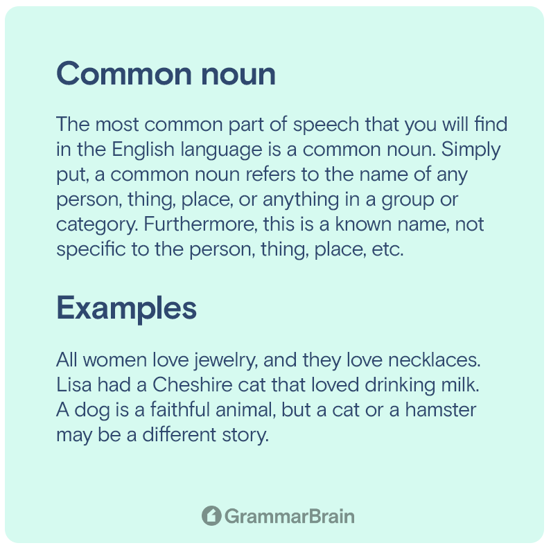 Common noun