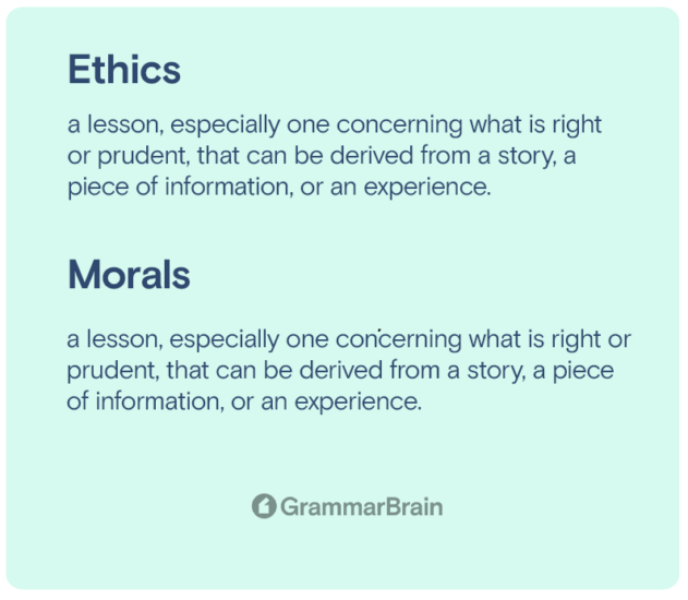 Ethics Vs Morals Differences Definitions Examples GrammarBrain