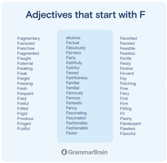 big-list-of-adjectives-that-start-with-f-positive-negative-descriptive-grammarbrain