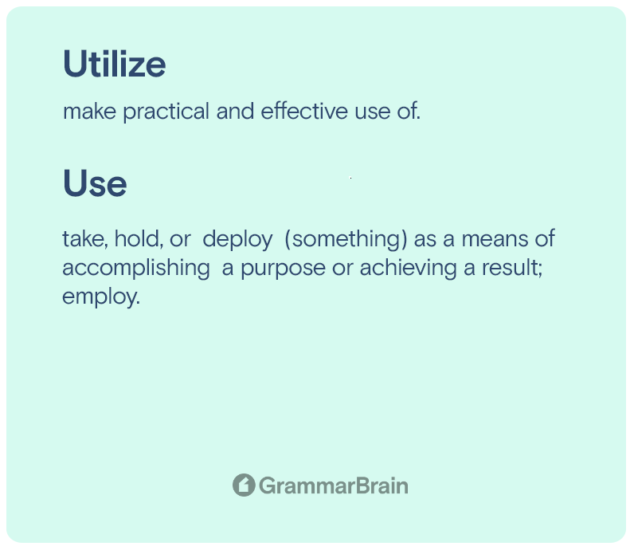 use-vs-utilize-differences-meaning-examples-grammarbrain