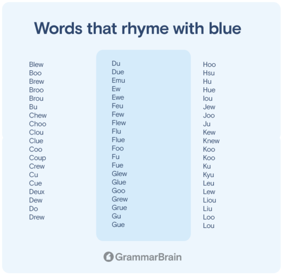 words-that-rhyme-with-blue-300-rhymes-to-use-grammarbrain