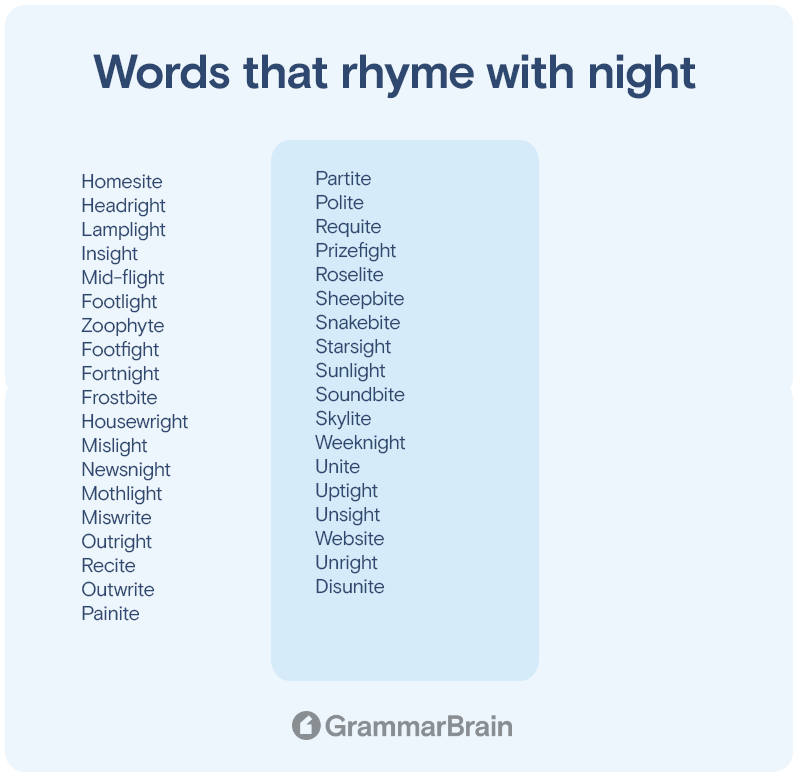 words-that-rhyme-with-night-200-rhymes-to-use-grammarbrain