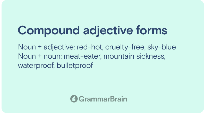 Compound adjectives