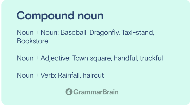 Compound noun examples