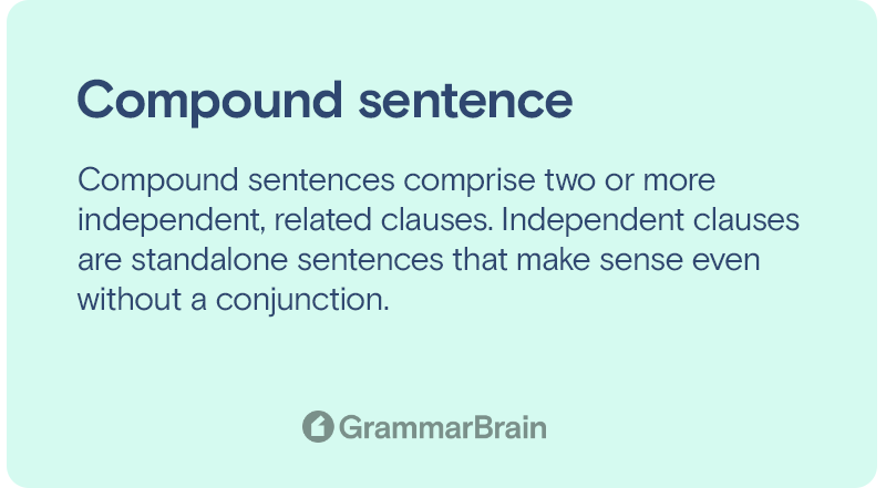 Compound sentence
