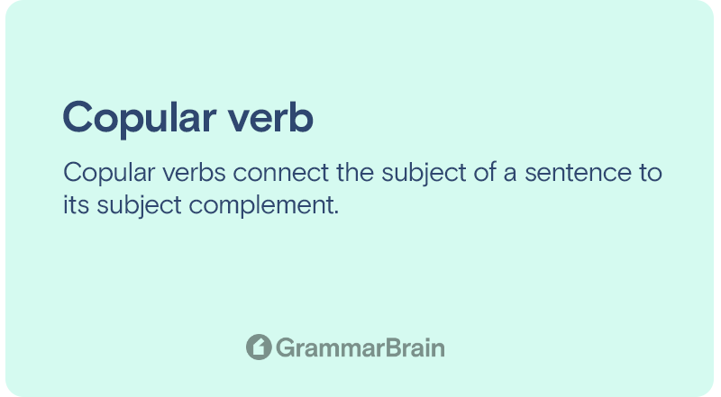 Copular verb