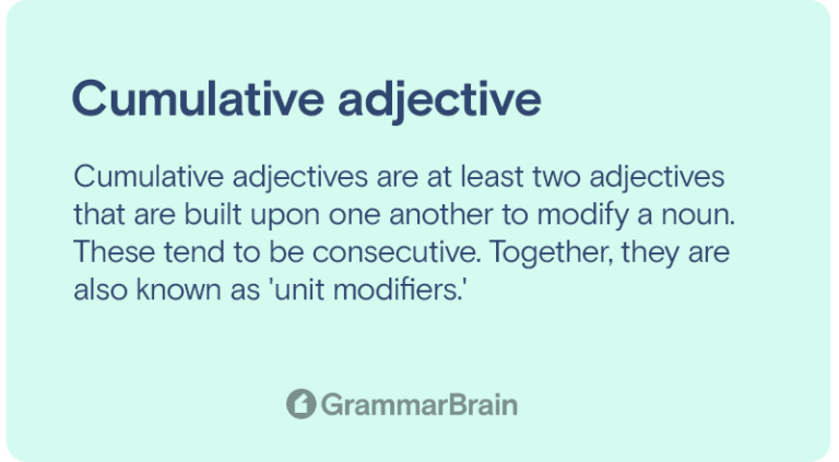 understanding-cumulative-adjectives-grammar-examples-definition