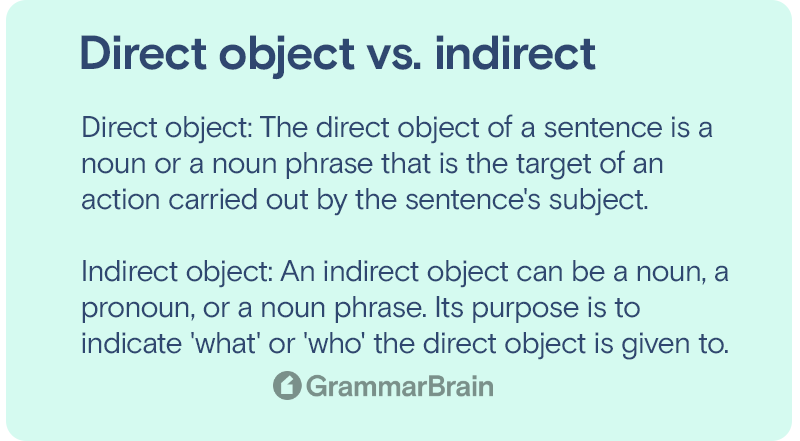 direct object essay examples