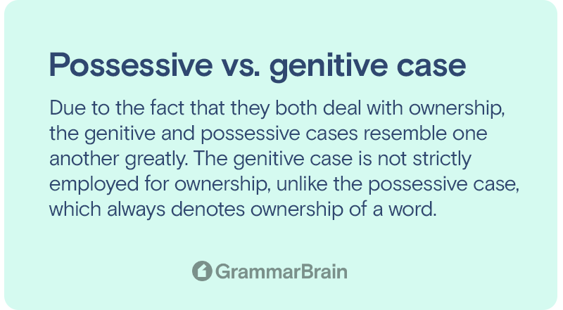 Genitive case