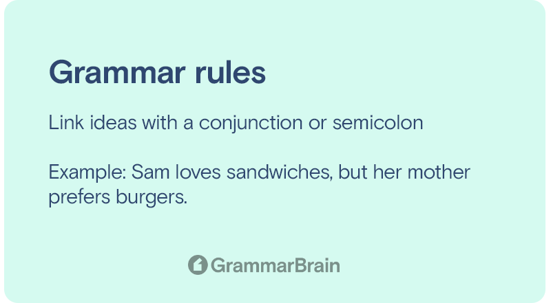 Grammar rules