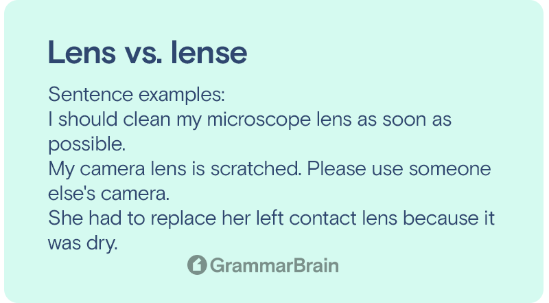 Lens or lense