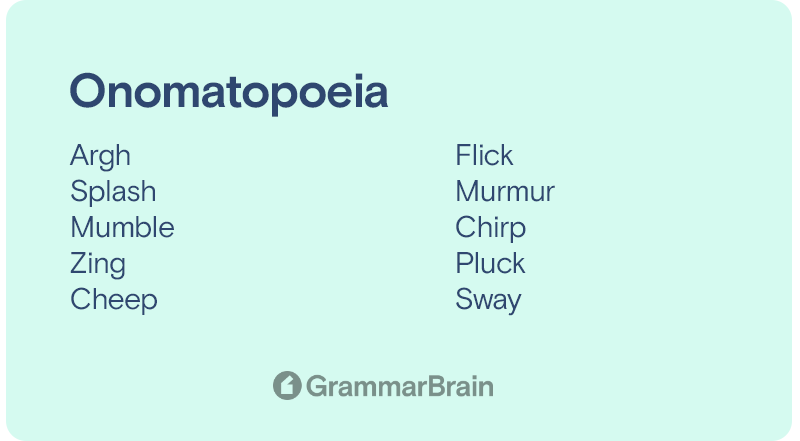 Onomatopoeia