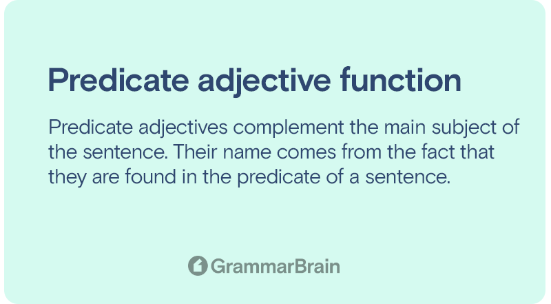 what-is-a-predicate-adjective-definition-examples-word-list-grammarbrain