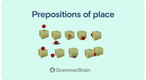What is a Preposition of Place? (Definition, Examples, List) | GrammarBrain