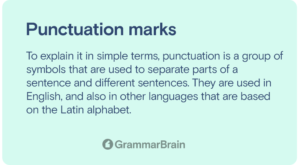 Types Of Punctuation Marks And Their Uses (27 Marks With Examples ...