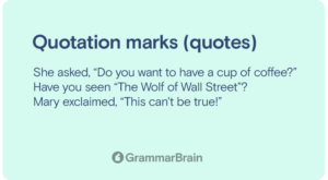 Understanding Quotation Marks (Rules, When to Use, Single, Double ...