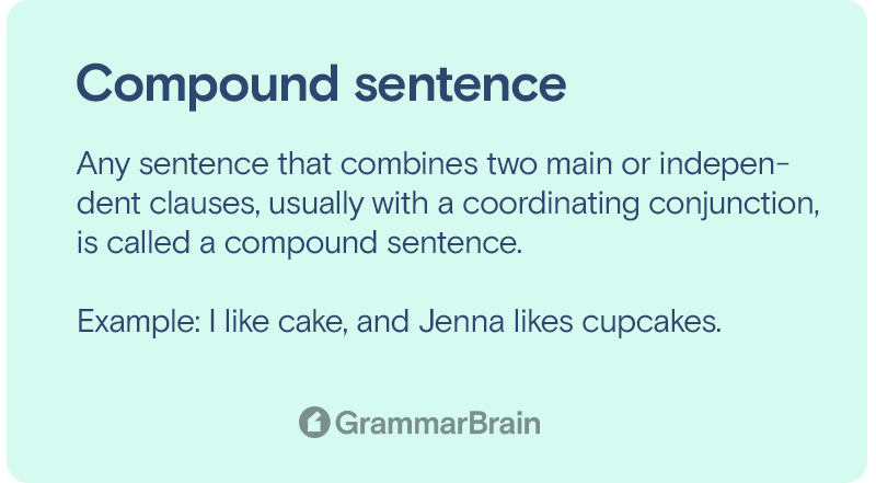 Compound sentence
