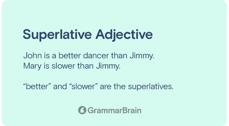 Superlative adjective