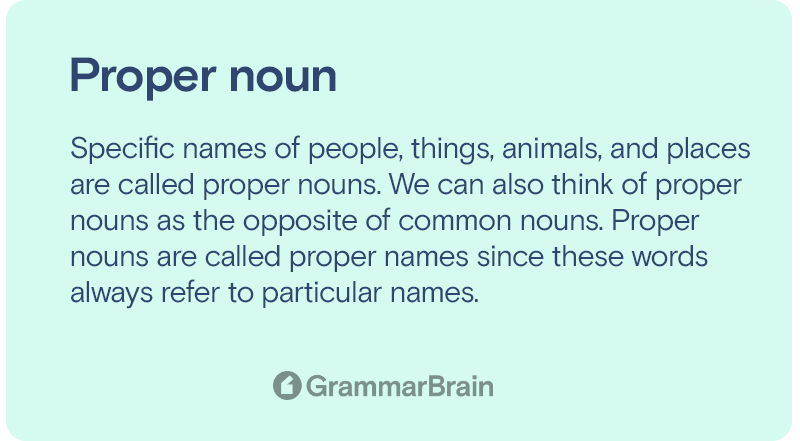 Proper noun