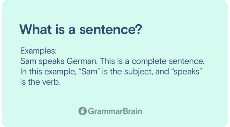 what-is-a-sentence-definition-examples-grammar-grammarbrain